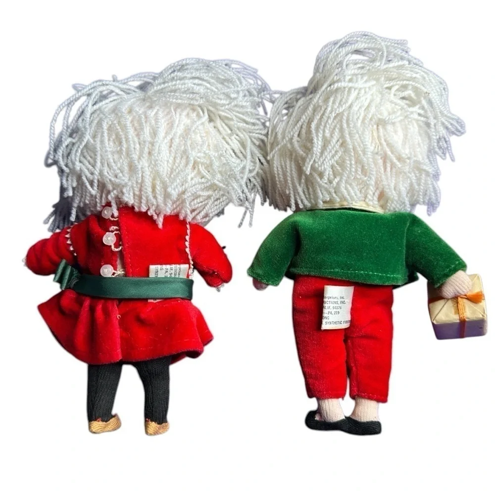 Joan Walsh vintage 1960s pocket doll set of 2